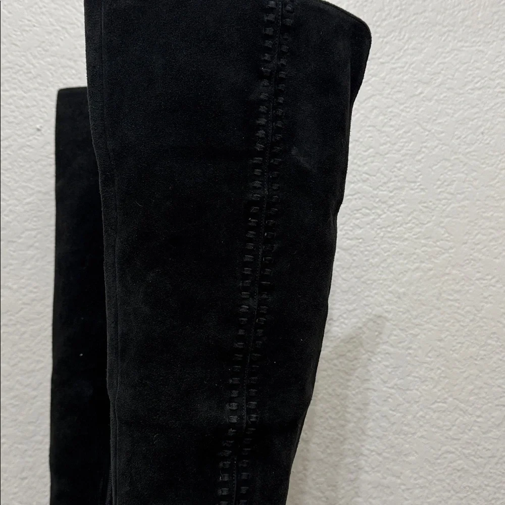Vince Camuto Englea Black Suede Over the Knee Boots Size 8.5 NEW - Picture 5 of 8